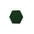 HEXA S Soft Acoustic Wall Panel-Soft-hexa-S-bottle-green-DecorMania.eu
