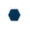 HEXA S Soft Acoustic Wall Panel-Soft-hexa-S-cobalt-DecorMania.eu