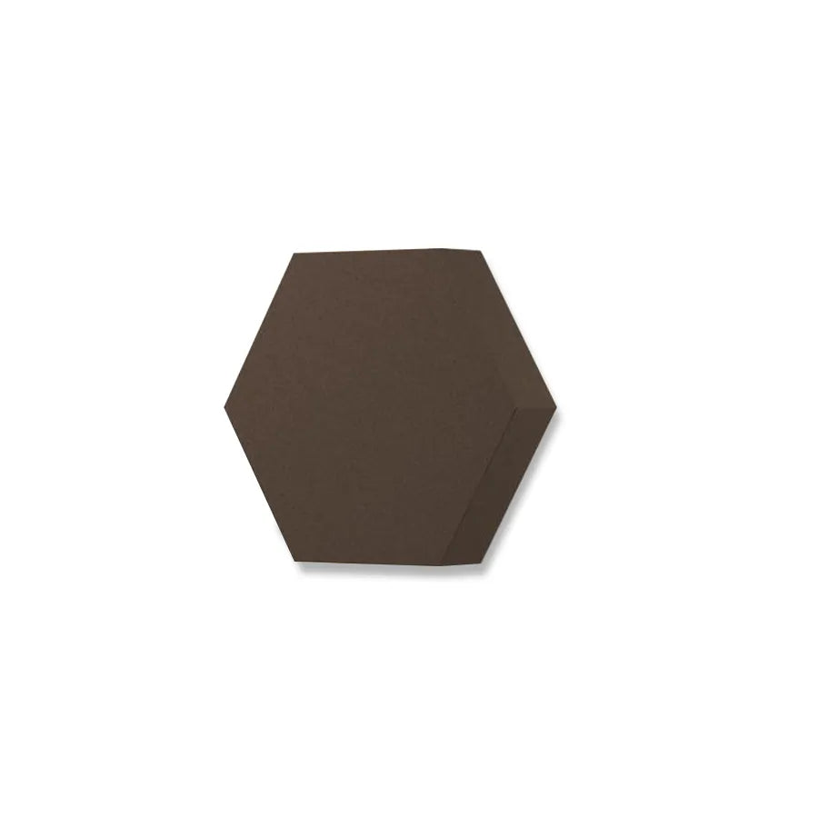 HEXA S Soft Acoustic Wall Panel-Soft-hexa-S-mocha-DecorMania.eu