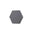 HEXA S Soft Acoustic Wall Panel-Soft-hexa-S-oxidised-silver-DecorMania.eu