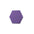 HEXA S Soft Acoustic Wall Panel-Soft-hexa-S-perwinkle-DecorMania.eu