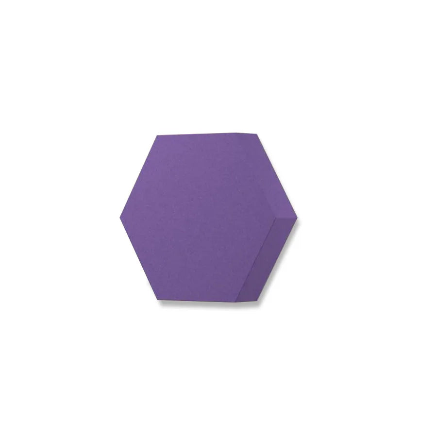 HEXA S Soft Acoustic Wall Panel-Soft-hexa-S-perwinkle-DecorMania.eu