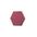 HEXA S Soft Acoustic Wall Panel-Soft-hexa-S-pink-lemonade-DecorMania.eu