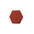HEXA S Soft Acoustic Wall Panel-Soft-hexa-S-terra-cotta-DecorMania.eu