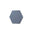 HEXA S Soft Acoustic Wall Panel-Soft-hexa-S-winter-sky-DecorMania.eu