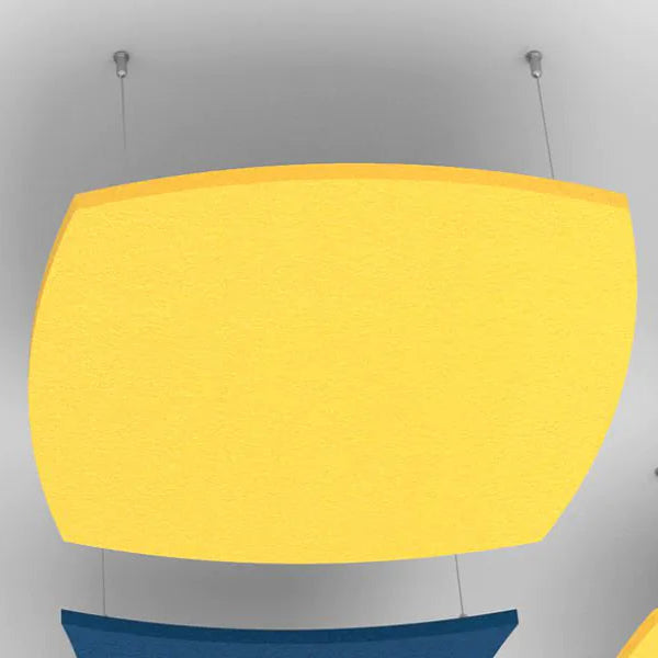 Hello AIR Acoustic Suspended Ceiling Panel yellow panel Decormania.eu