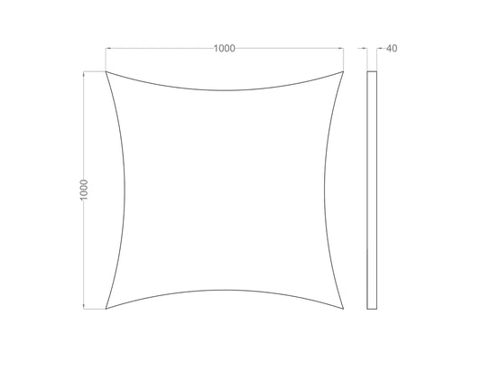 Hello AIR Acoustic Suspended Ceiling Panel dimensions Decormania.eu