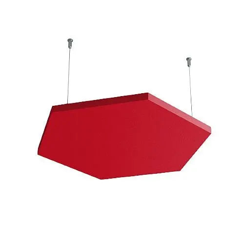 Hexa AIR Acoustic Suspended Ceiling Panel on white background Decormania.eu