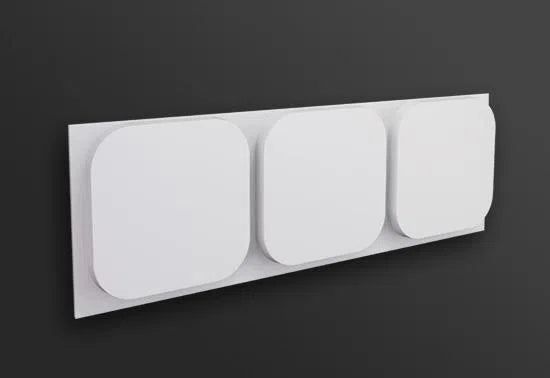 ICON 3D Polyurethane Wall Art Panel on dark background DecorMania.eu