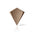 KITE 3D Cork Acoustic Wall Panels single piece on white background DecorMania.eu