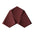 KITE 3D Cork Acoustic Wall Panels on white background MAROON DecorMania.eu