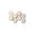 3D Concrete Wall Panels HEXAGON colour swatch on white background DecorMania EU
