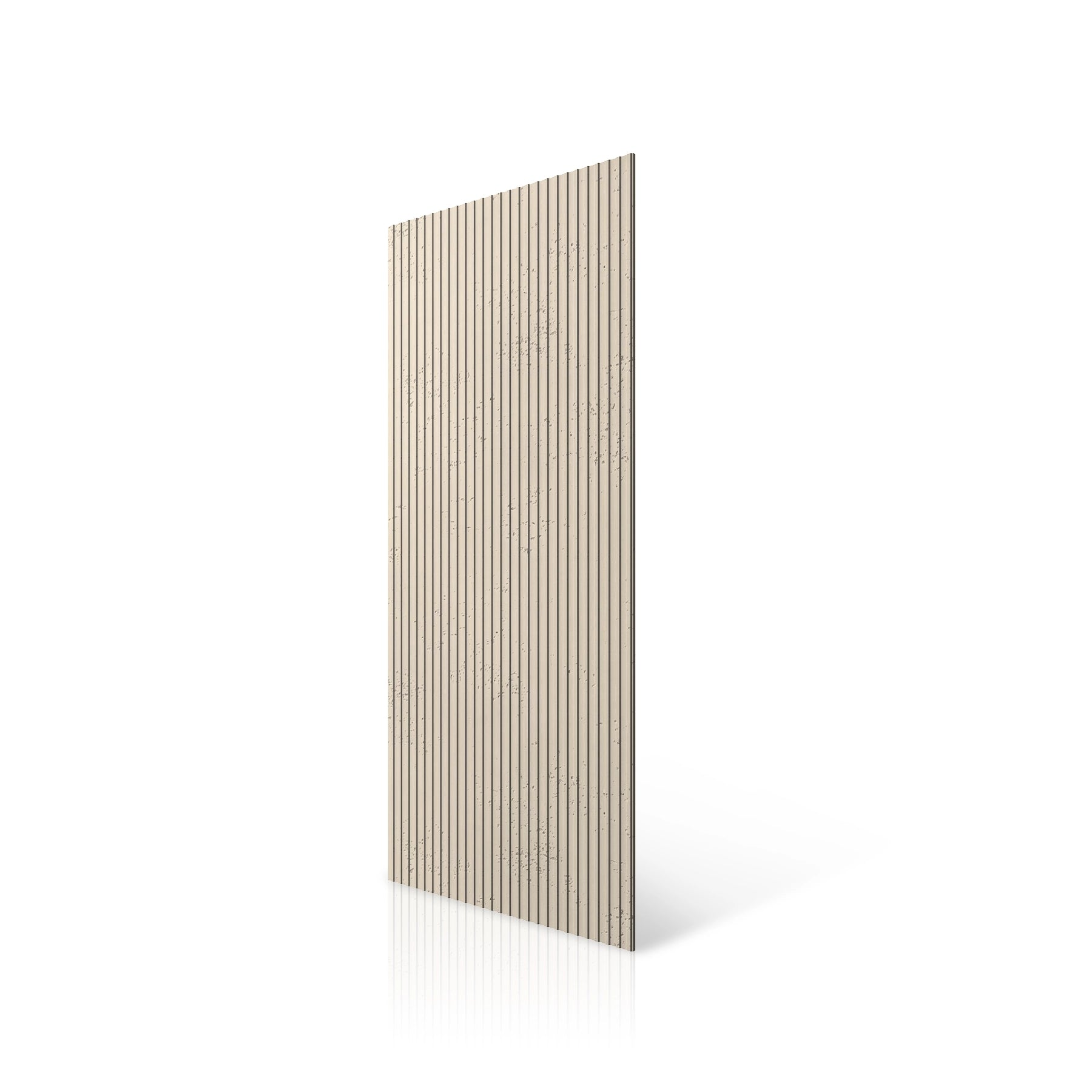 3D Concrete Wall Panels GROOVE colour swatch on white background DecorMania.eu