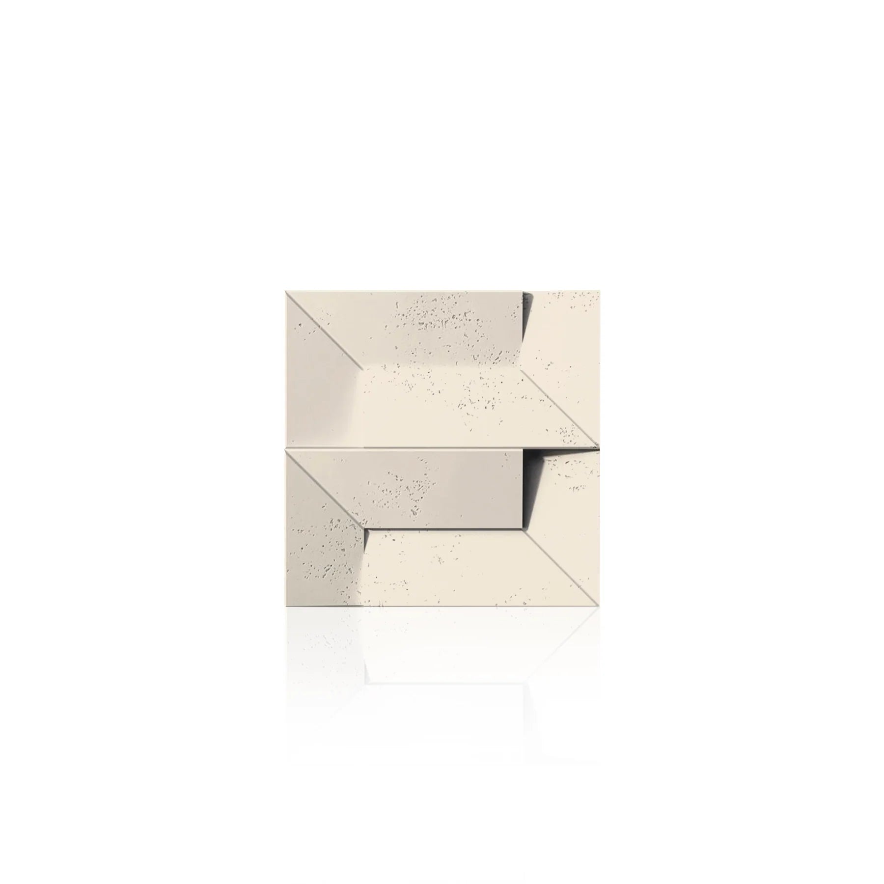 3D Concrete Wall Panels TRANSFORMER colour swatch on white background DecorMania EU