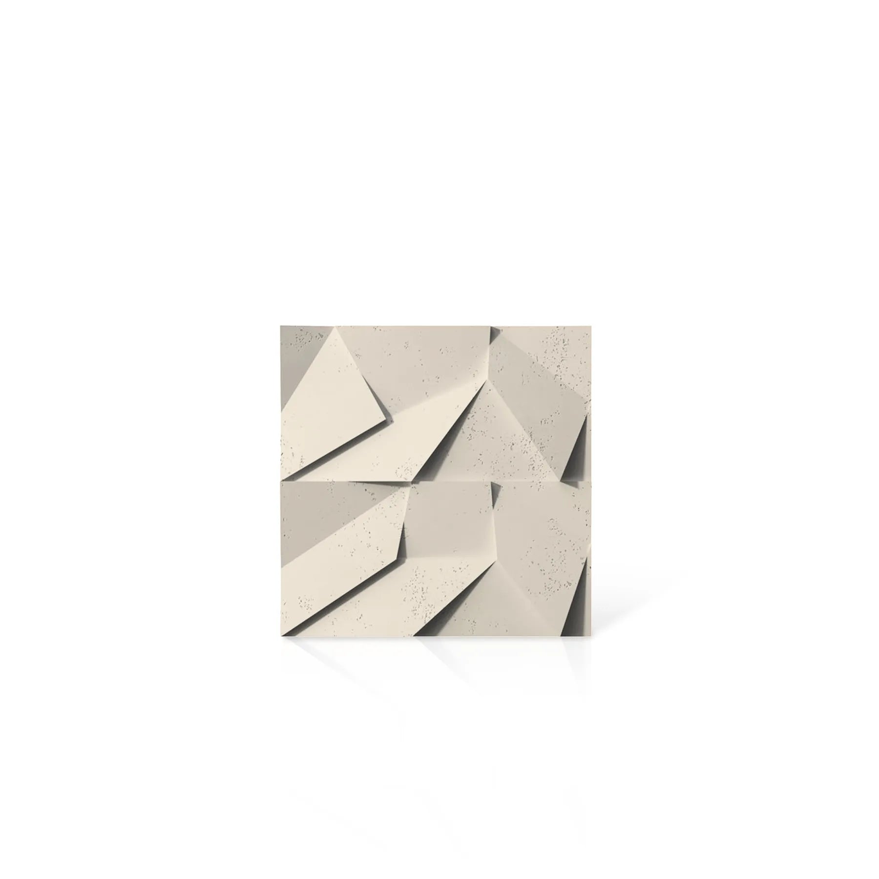 3D Concrete Wall Panels MULTICRYSTAL colour swatch on white background DecorMania EU