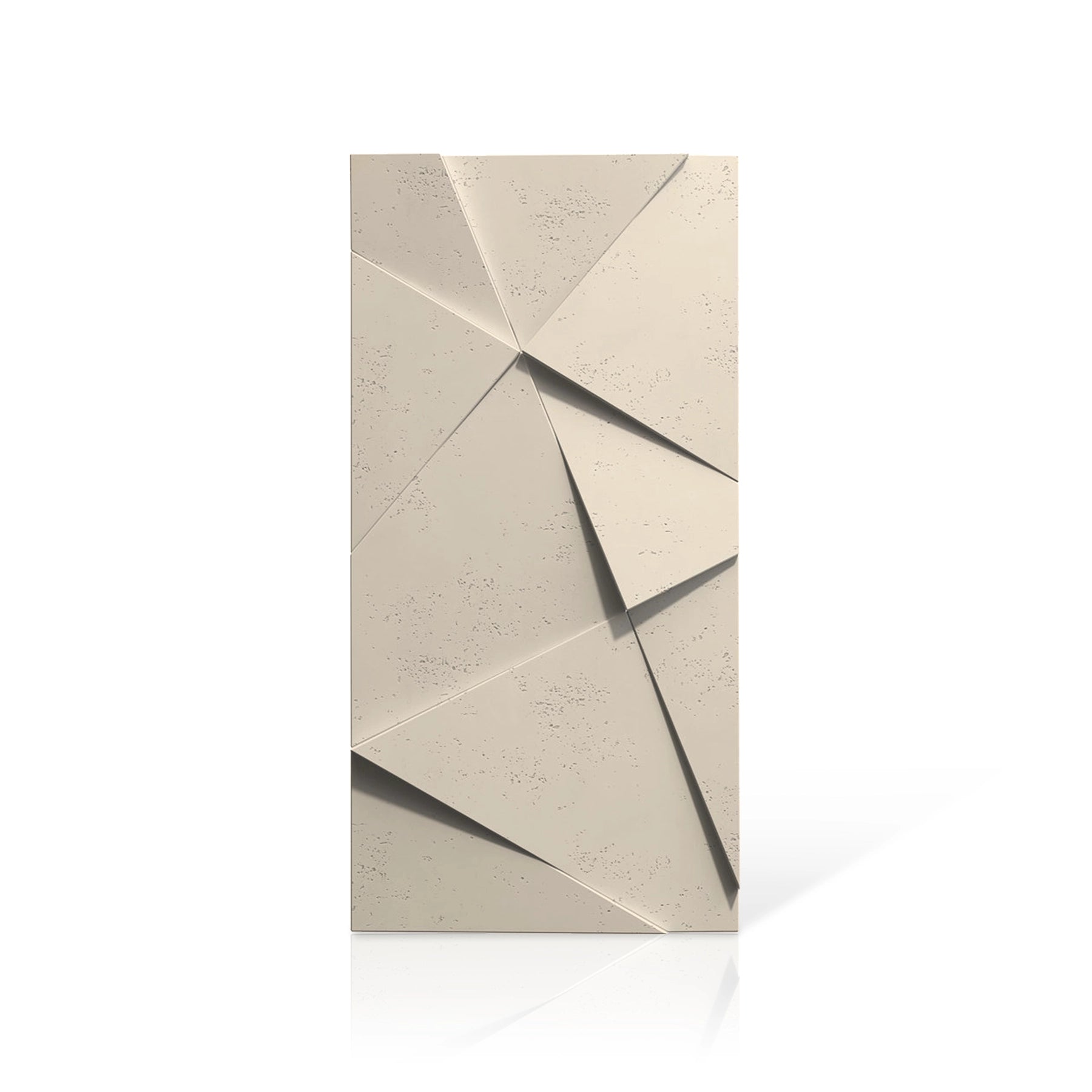 3D Concrete Wall Panels CRYSTAL colour swatch on white background DecorMania.eu