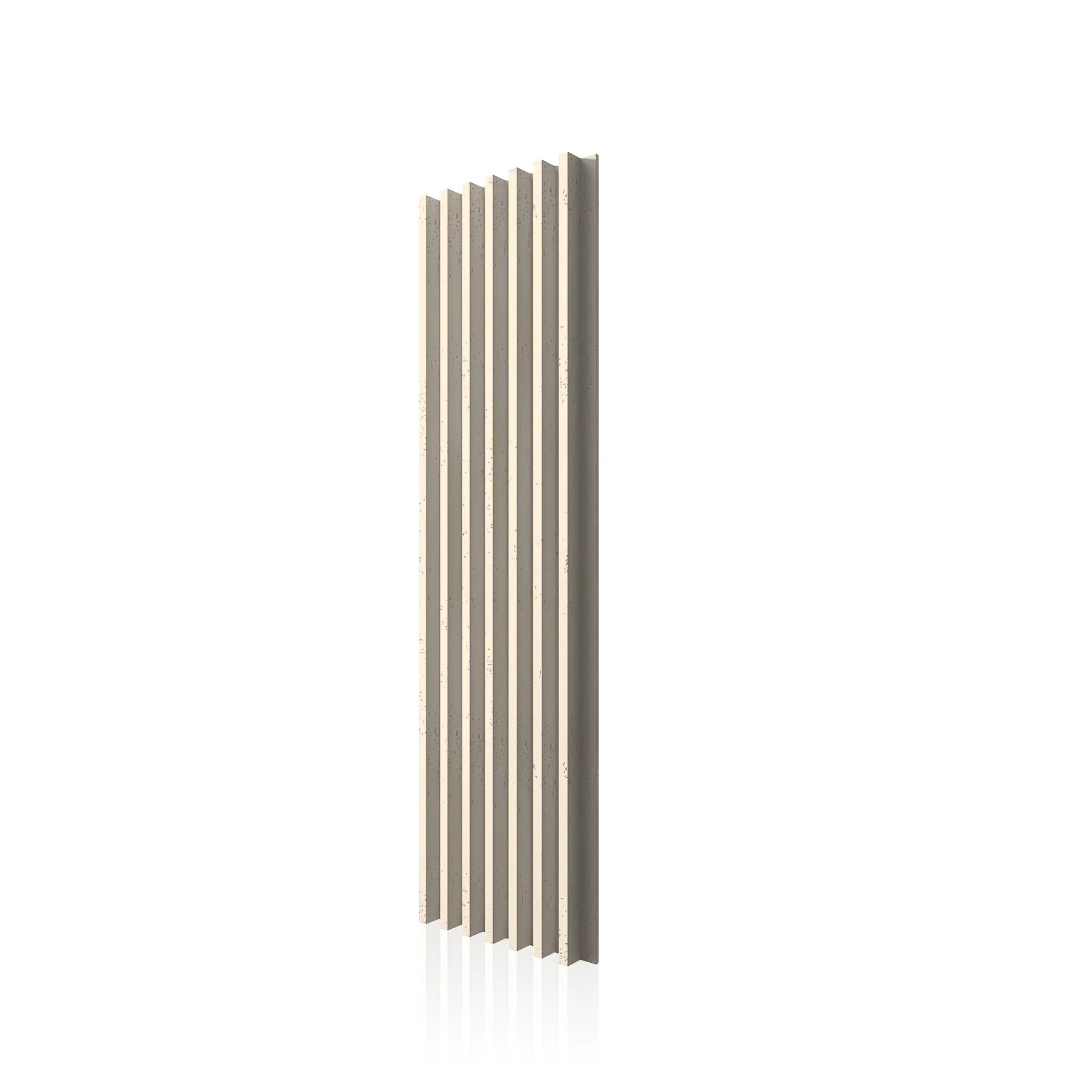 3D Concrete Wall Panels RIFT XL colour swatch on white background DecorMania UK