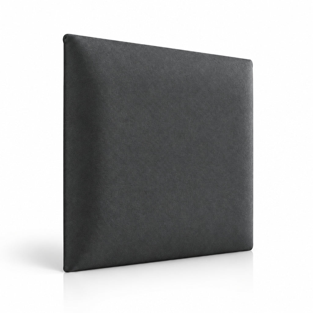 Charcoal Grey upholstered wall panel 60 x 60 cm