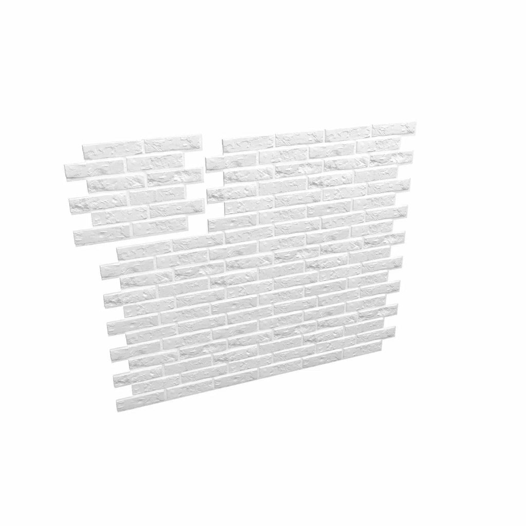 OLD BRICK Polystyrene Wall Art – 3D Decorative Panels on white background DecorMania.eu