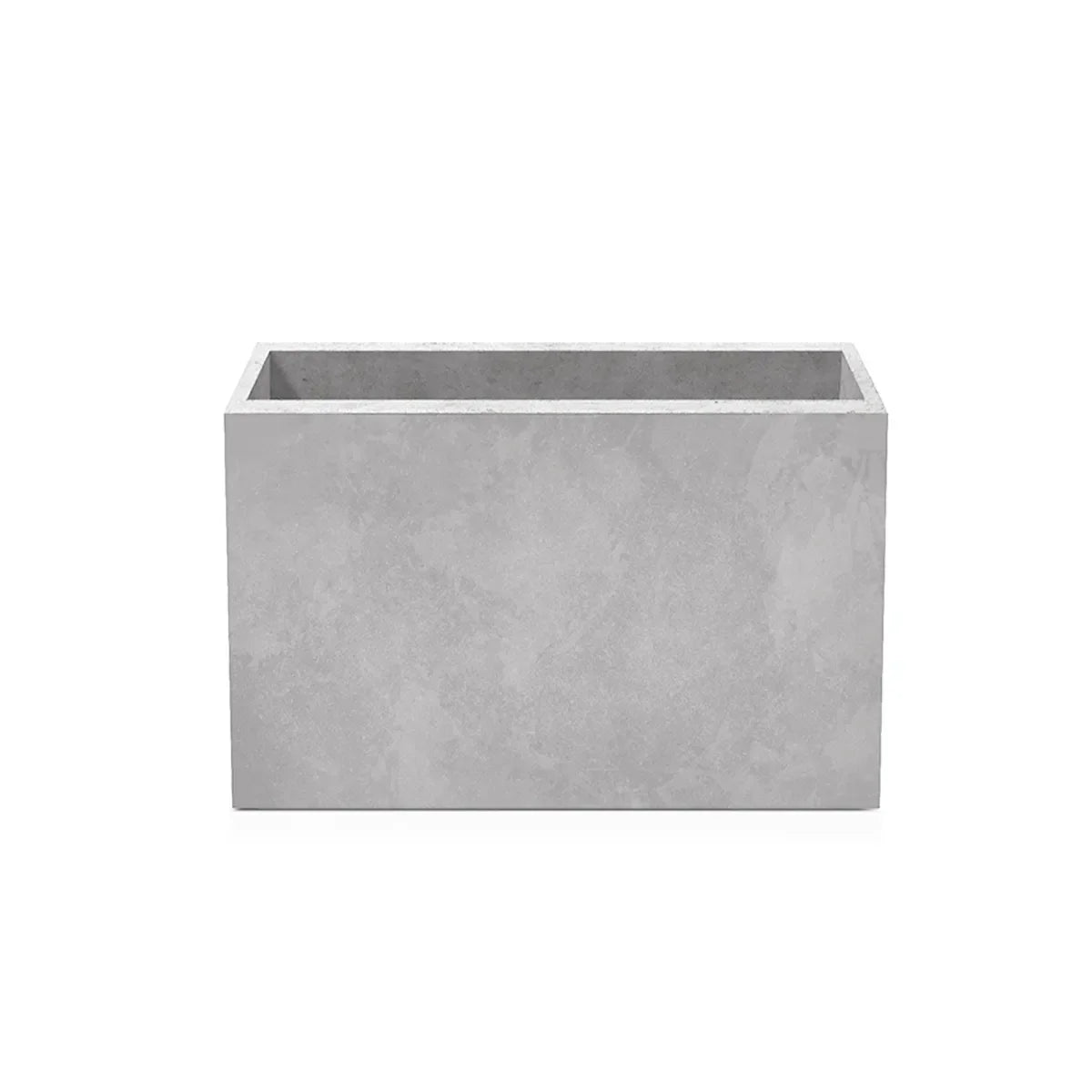 Outdoor Concrete Planters - Rectangle 40x100x60 cm on white background Decormania.eu
