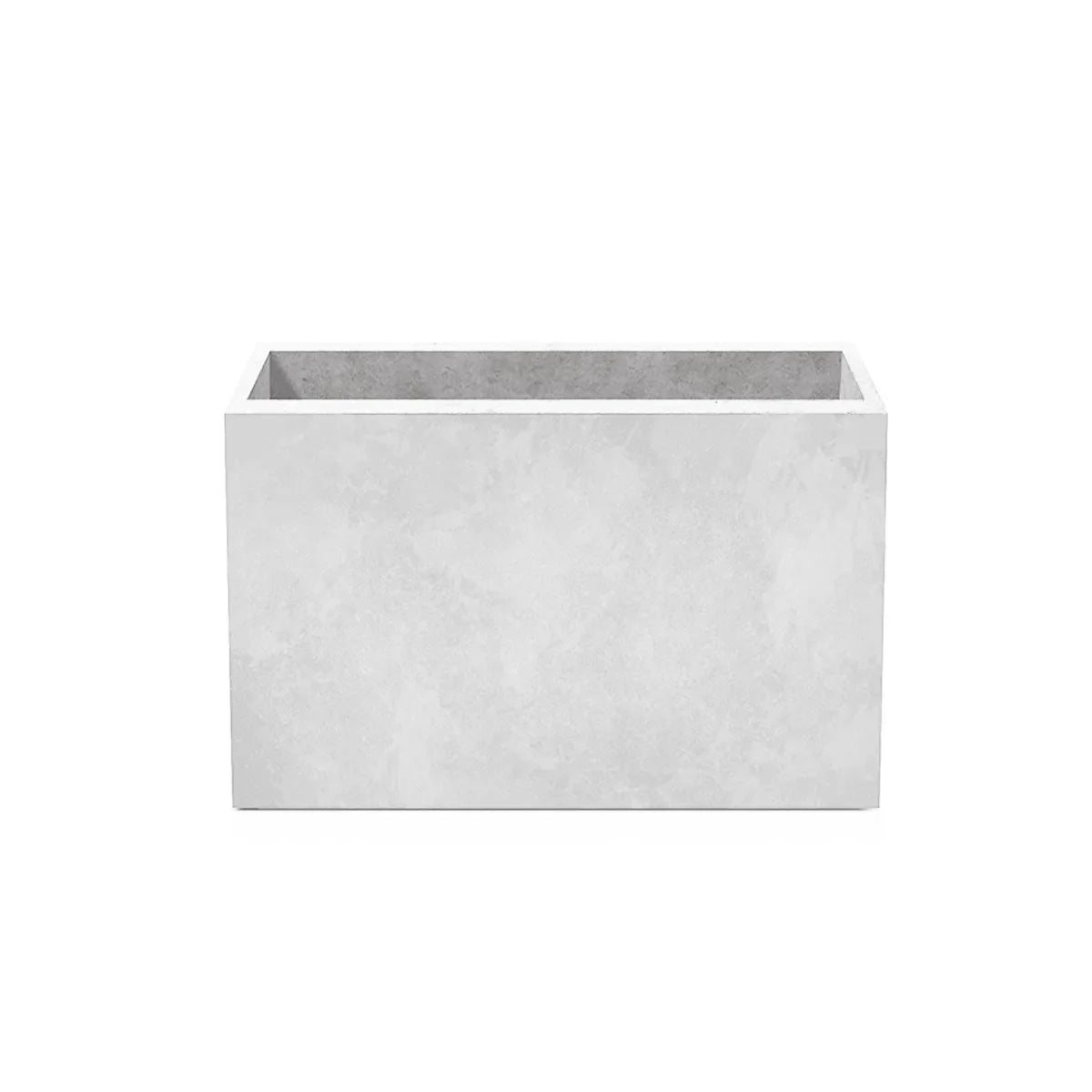 Outdoor Concrete Planters - Rectangle 40x100x60 cm on white background Decormania.eu
