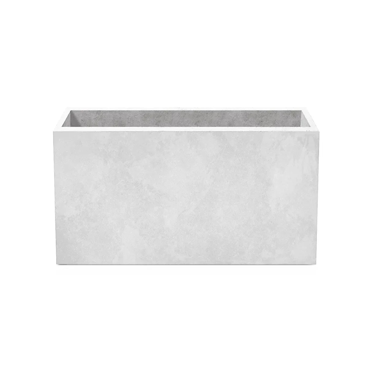 Outdoor Concrete Planters - Rectangle 40x120x60 cm on white background Decormania.eu