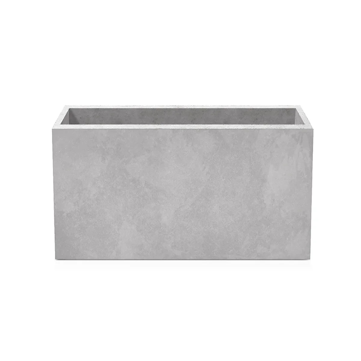 Outdoor Concrete Planters - Rectangle 40x120x60 cm on white background Decormania.eu