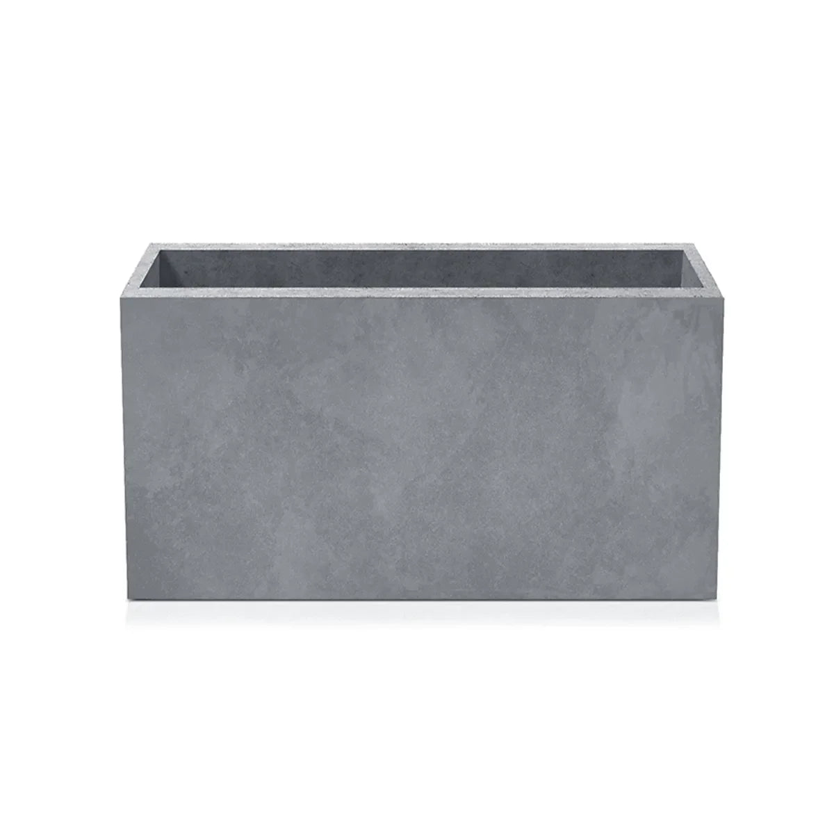 Outdoor Concrete Planters - Rectangle 40x120x60 cm on white background Decormania.eu