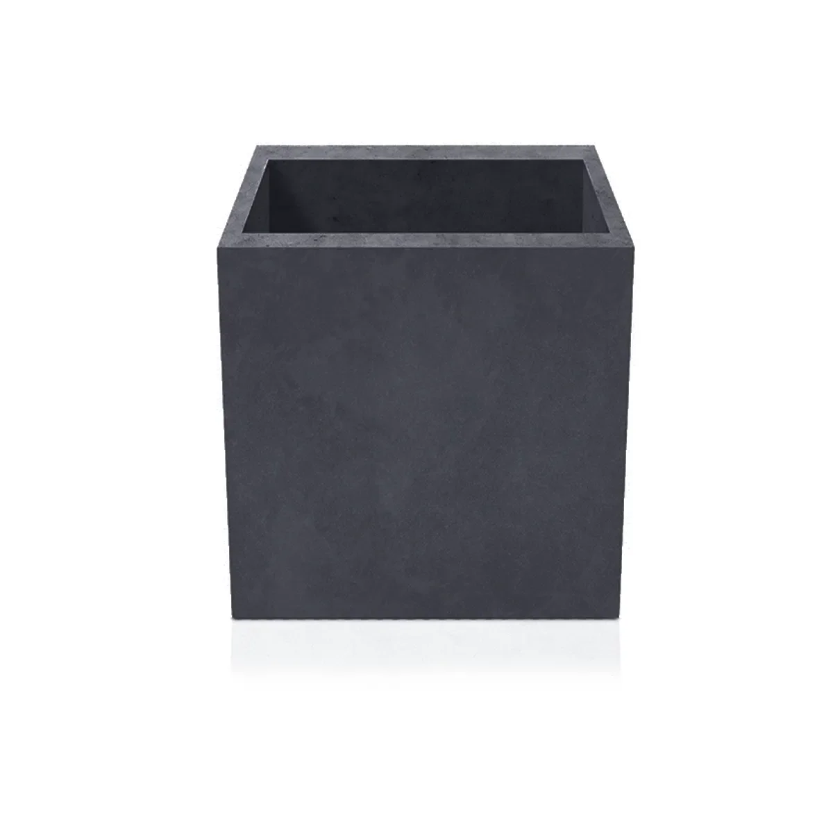 Outdoor Concrete Planters - Square 70x70x70 cm on white backgroundDecormania.eu