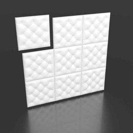 PILLOW Polystyrene Wall Art – 3D Decorative Panels on grey background DecorMania.eu