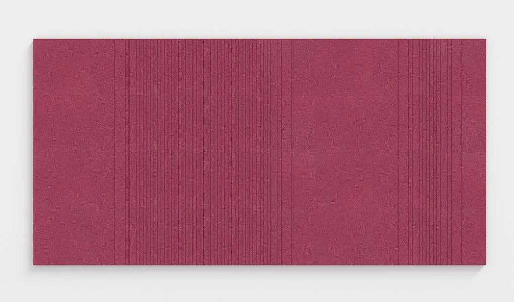 PIXEL L RIFT Soft Acoustic Wall Panel on white background DecorMania.eu