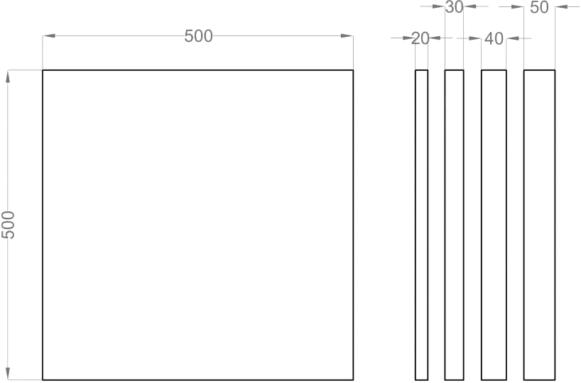 PIXEL L Soft Acoustic Wall Panel dimensions DecorMania.eu