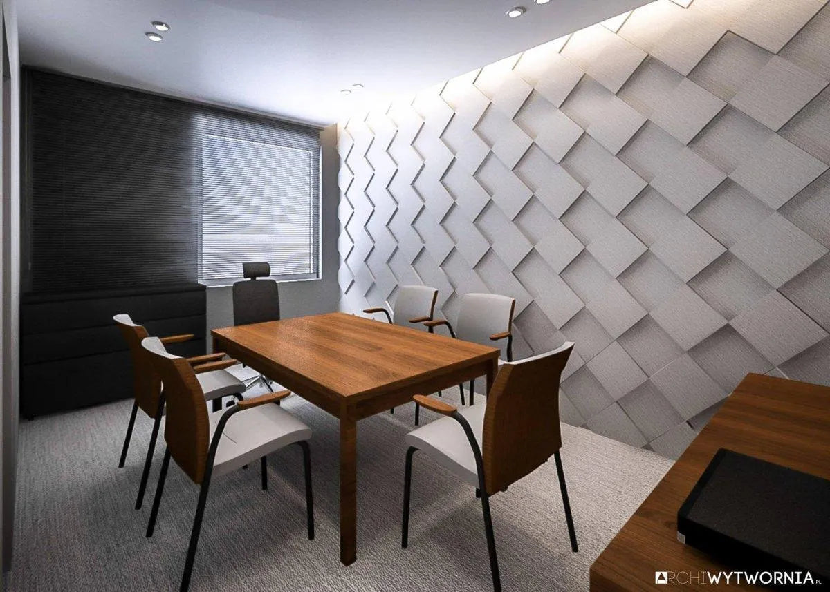 PIXEL M Soft Acoustic Wall Panel conference room DecorMania.eu