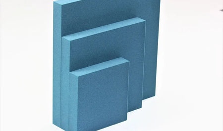 PIXEL S Soft Acoustic Wall Panel stack of blue panels DecorMania.eu