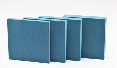 PIXEL S Soft Acoustic Wall Panel stack of blue panels DecorMania.eu