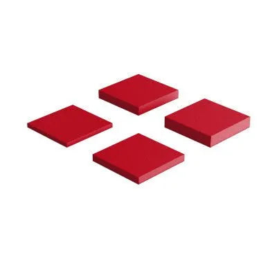 PIXEL S Soft Acoustic Wall Panel four panels on white background DecorMania.eu