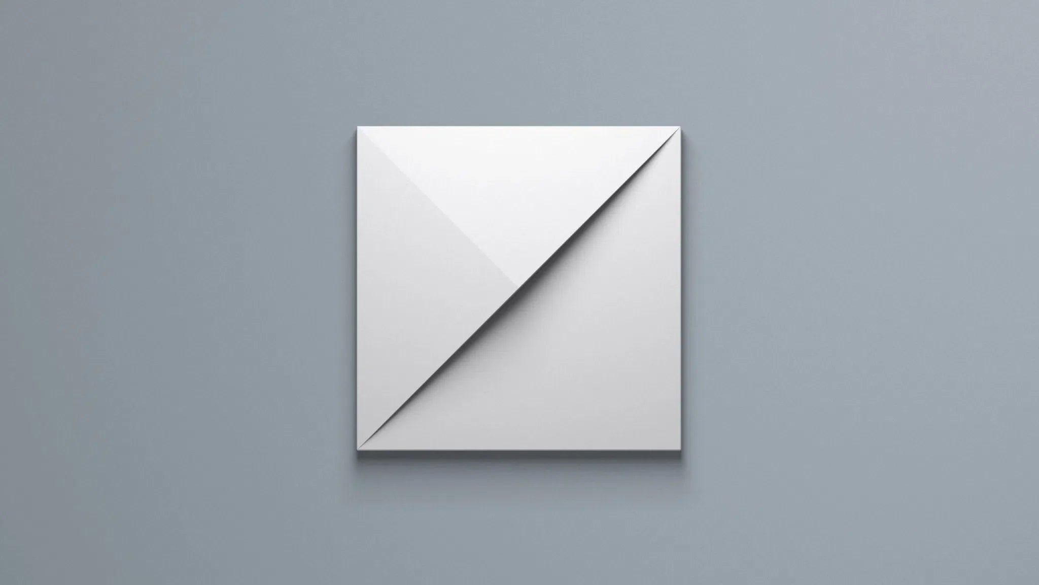 PUZZLE 3D Polyurethane Wall Art Panel on light blue background DecorMania.eu