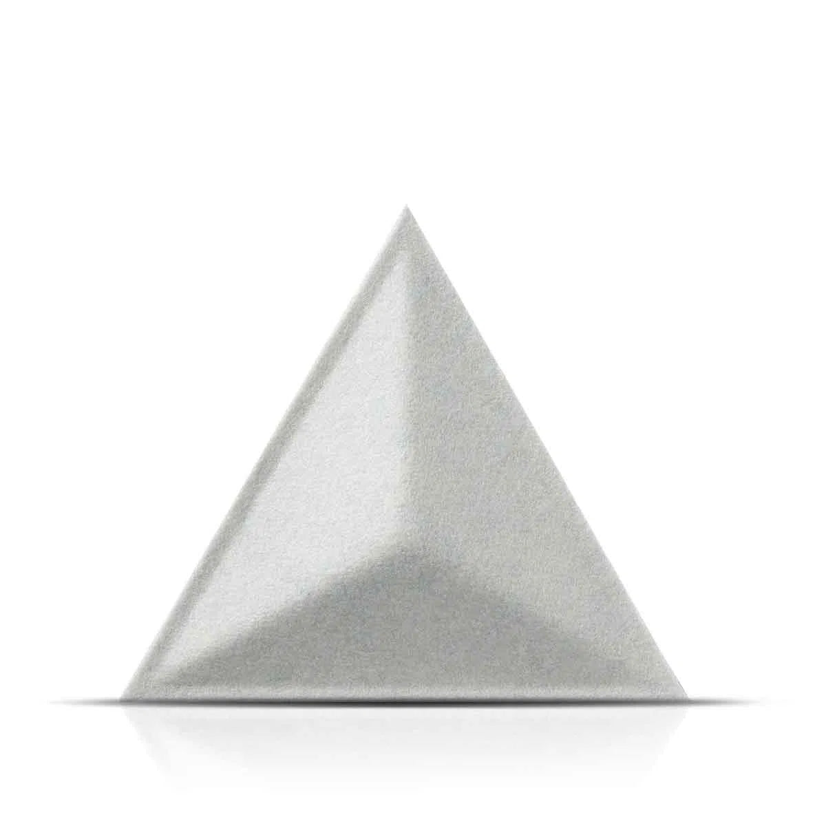 PYRAMID Acoustic 3D Felt Wall Panels CREAM on white background DecorMania.eu
