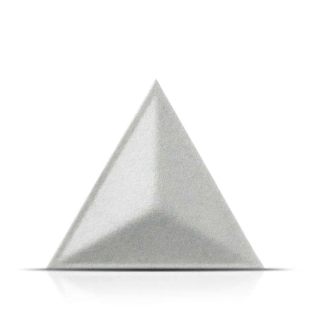 PYRAMID Acoustic 3D Felt Wall Panels CREAM on white background DecorMania.eu