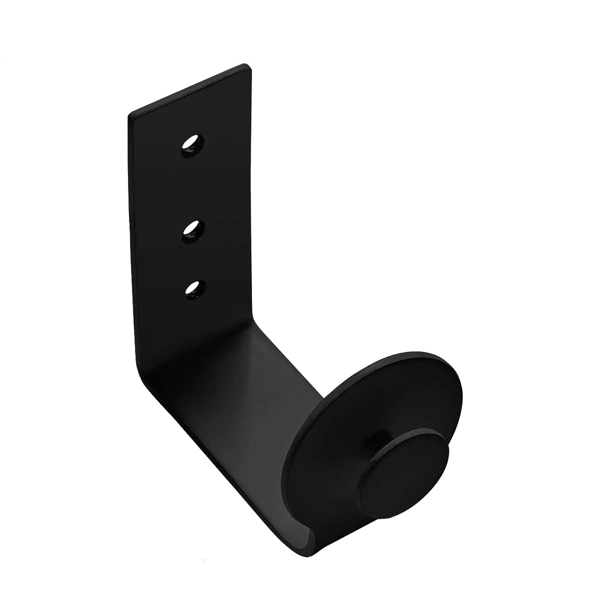 Padded Wall Boards Accessories - Hook on white backgroun Black Docormania.eu