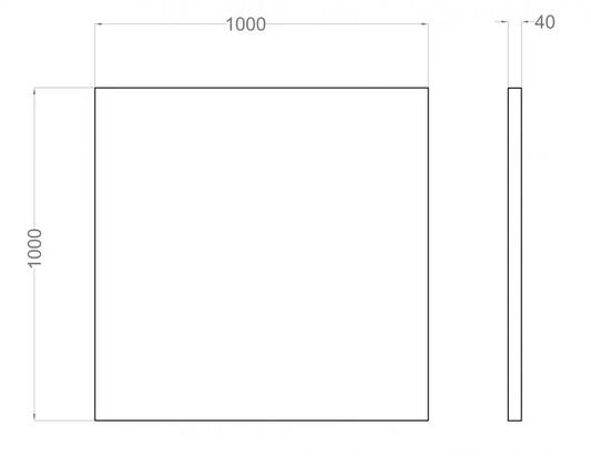 Pixel AIR Acoustic Suspended Ceiling Panel dimensions DecorMania.eu