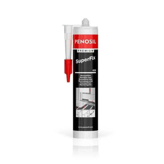 Polystyrene Wall Panels PENOSIL tube adhesive on white background Decormania eu