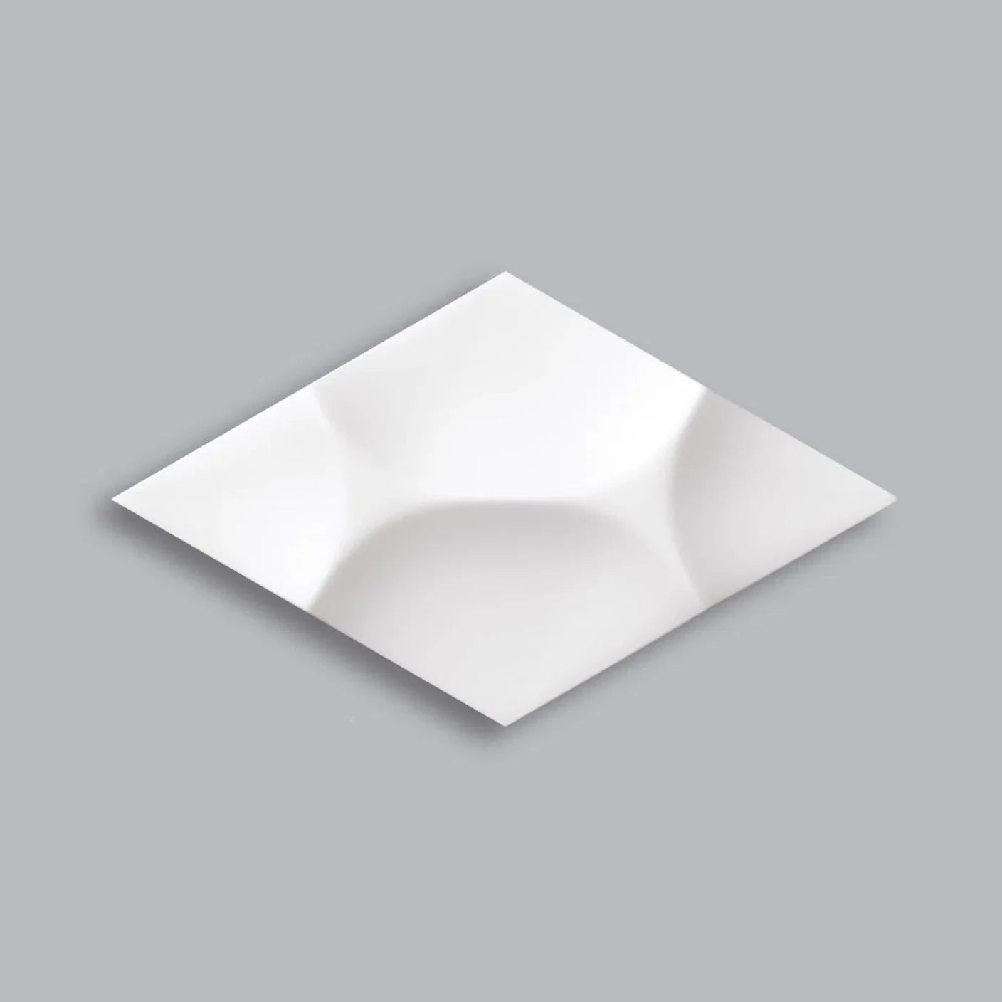 RAY 3D Polyurethane Wall Art Panel on grey background Decormania.eu