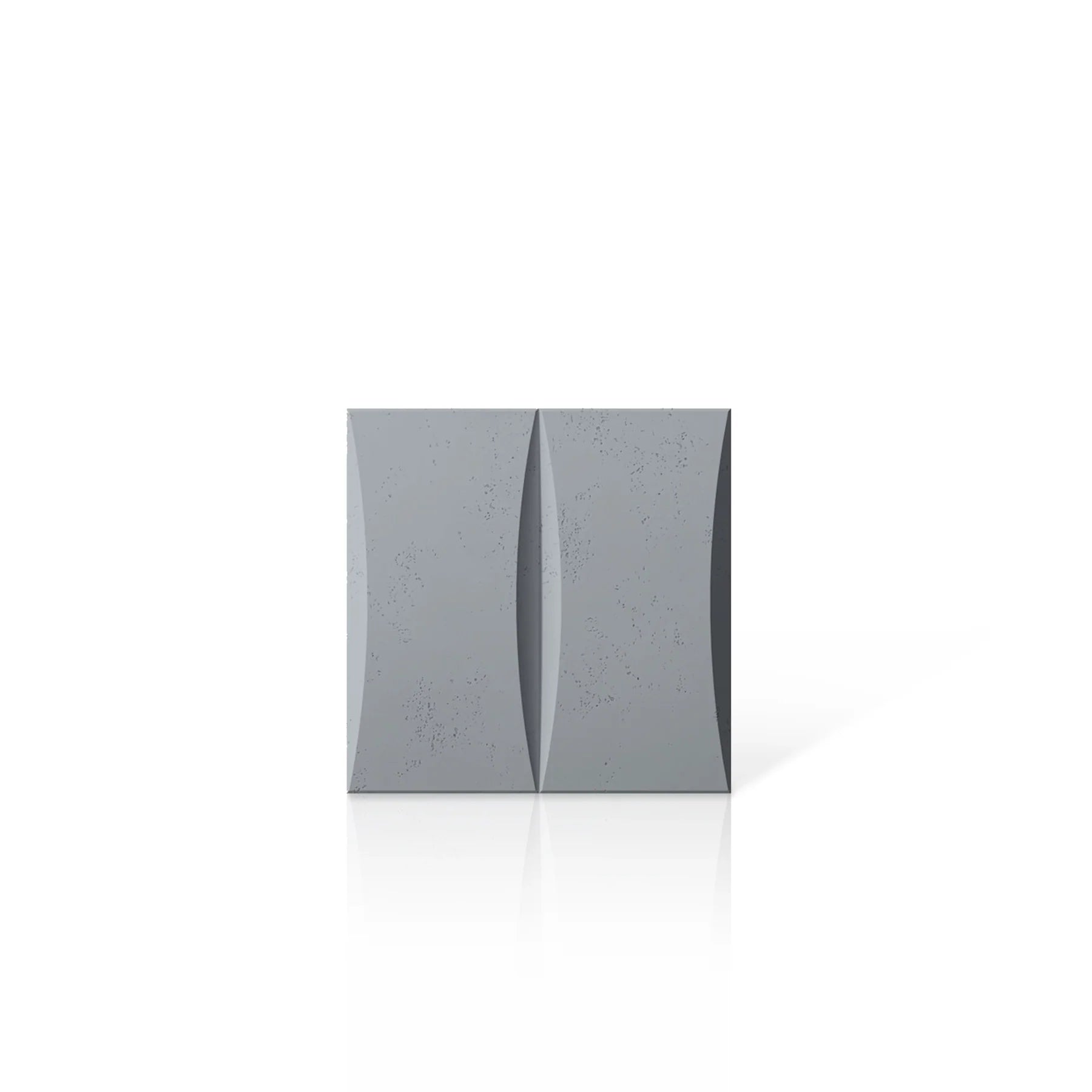 3D Concrete Wall Panels BLOCK colour swatch on white background DecorMania EU