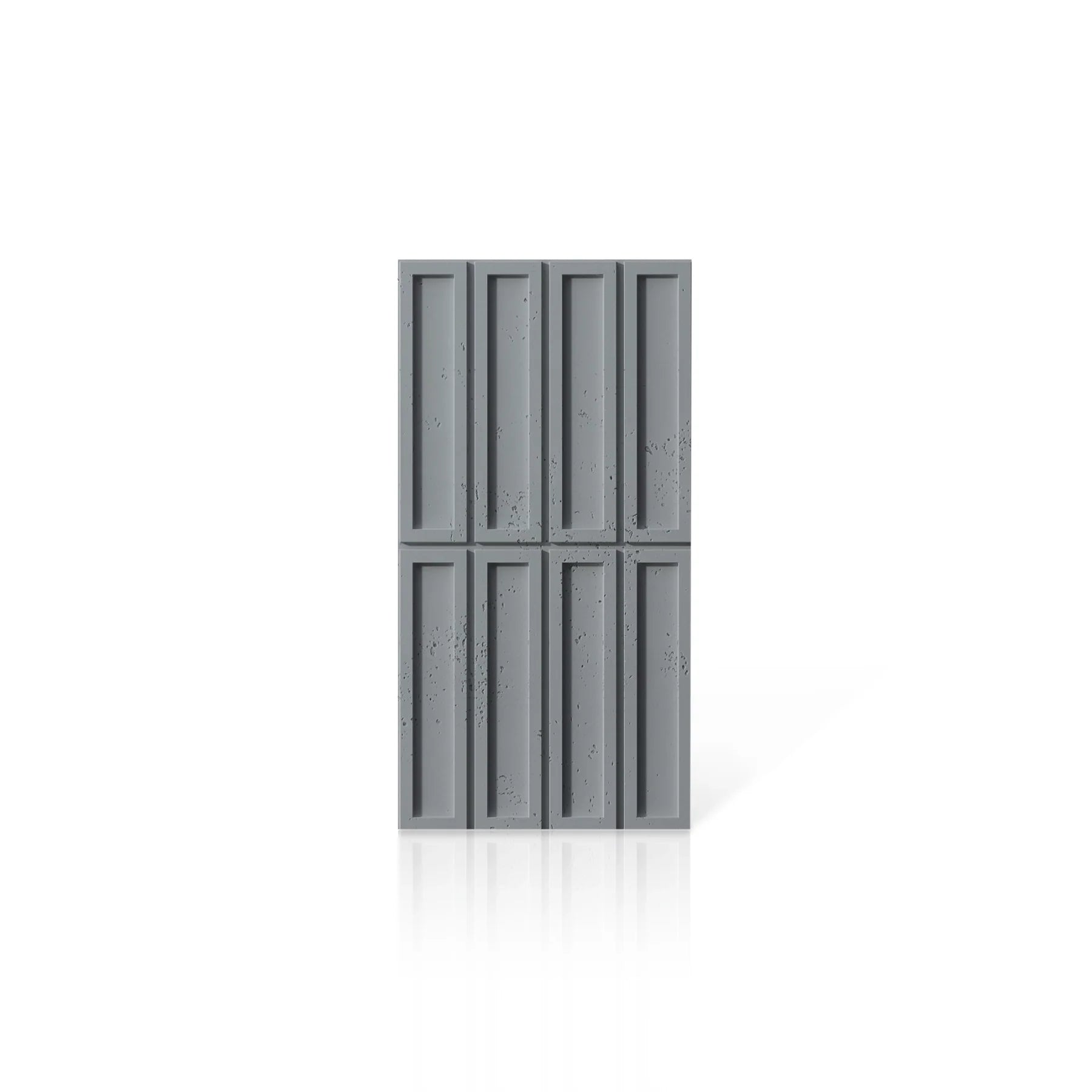 3D Concrete Wall Panels BLOCKS colour swatch on white background DecorMania EU