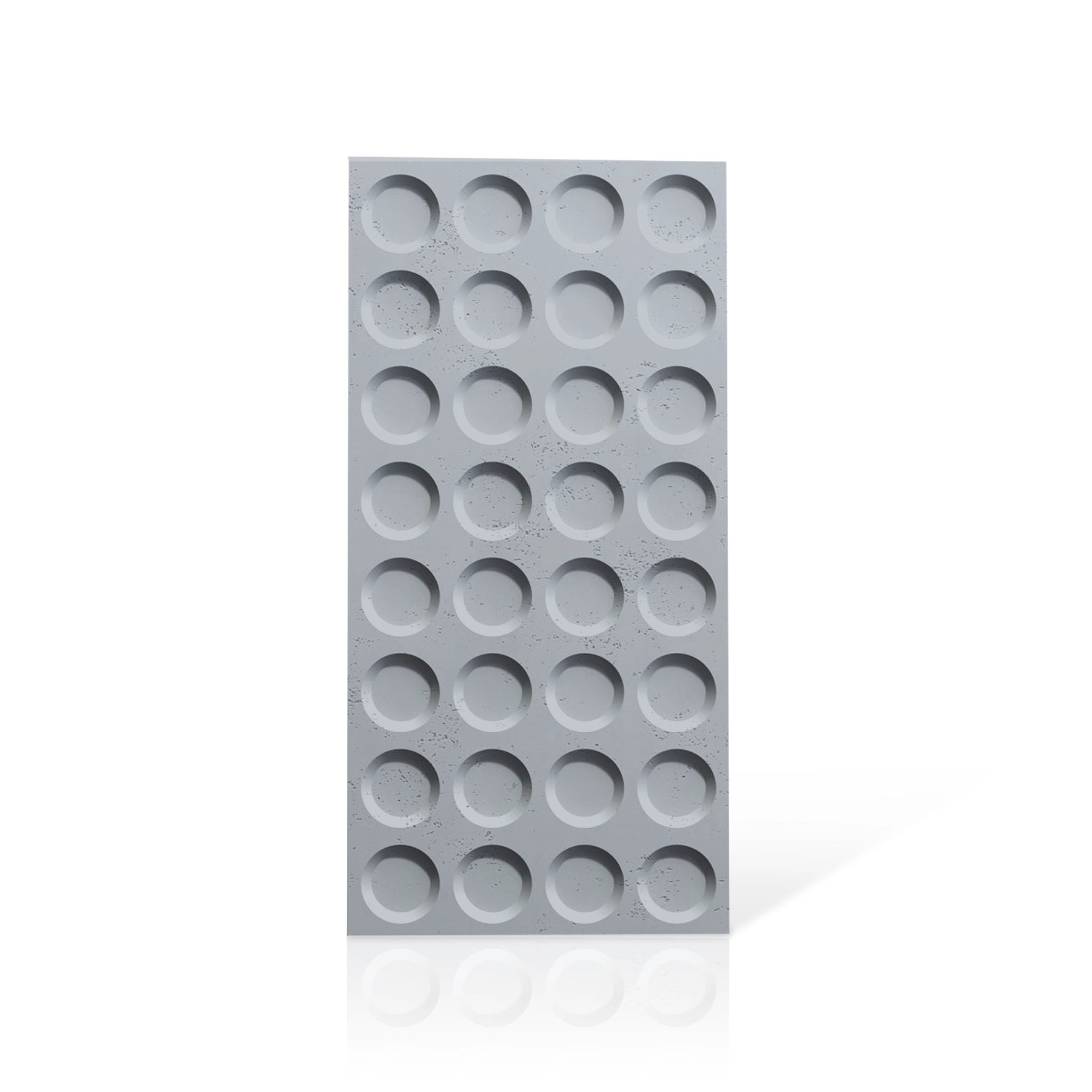 3D Concrete Wall Panels CONNECT colour swatch on white background DecorMania.eu