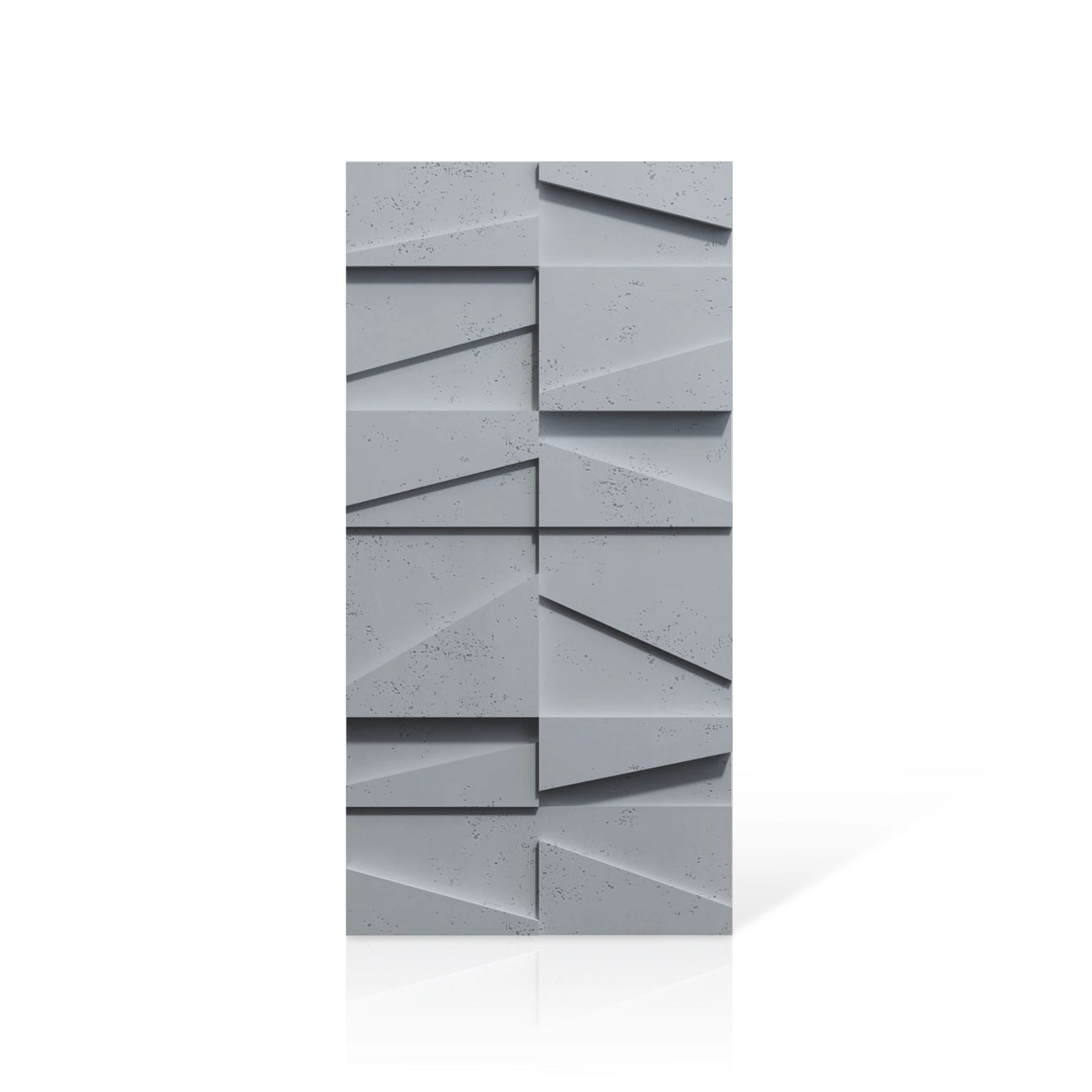 3D Concrete Wall Panels MULTI BOOKCASE colour swatch on white background DecorMania.eu