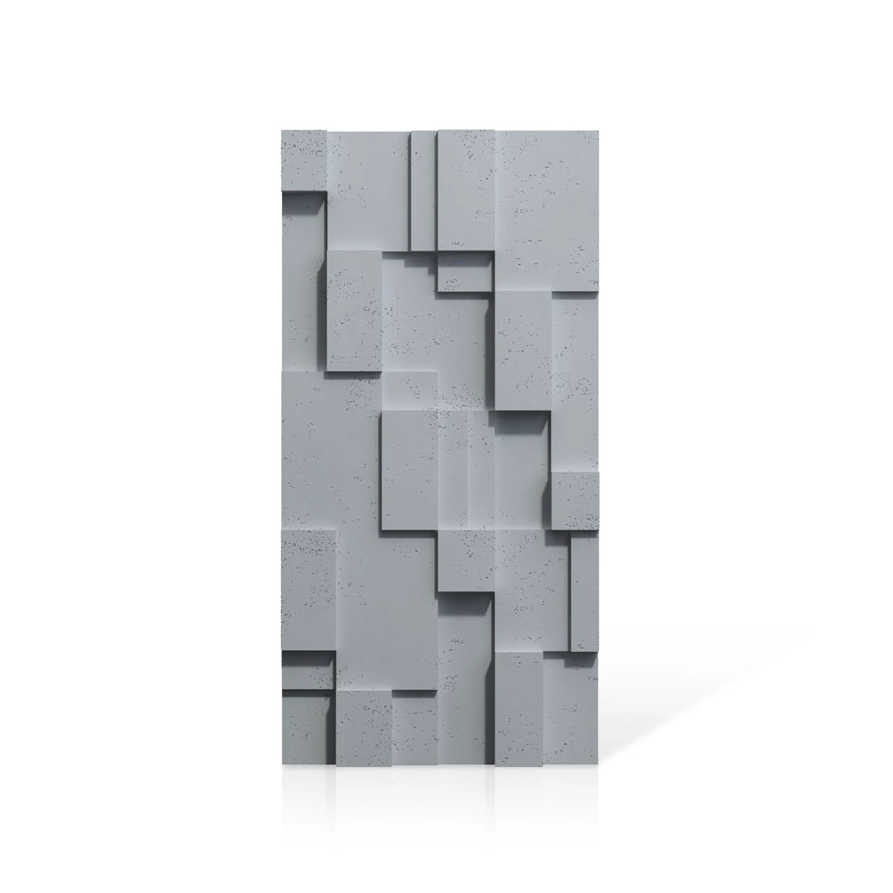 3D Concrete Wall Panels STAIRS colour swatch on white background DecorMania EU