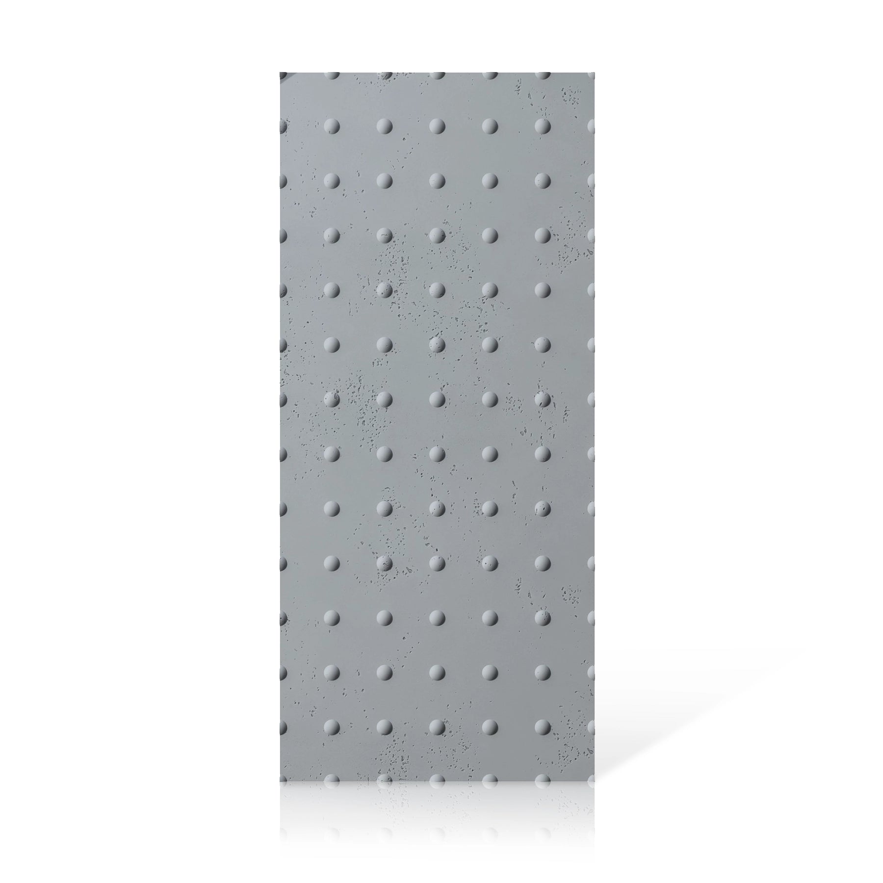 3D Concrete Wall Panels STEEL DOTS colour swatch on white background DecorMania.eu