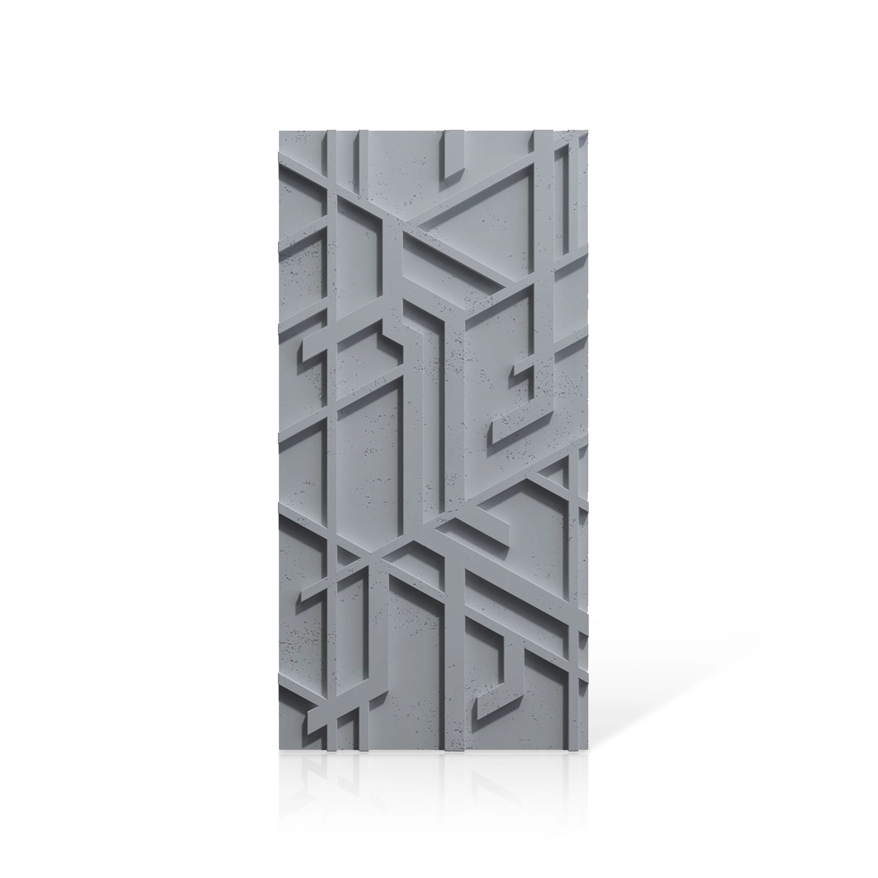 3D Concrete Wall Panels STELLAR colour swatch on white background DecorMania.eu